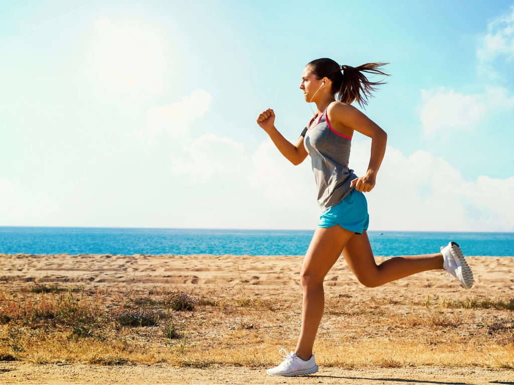 Lady Running